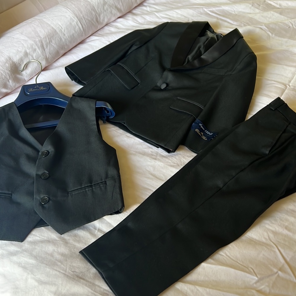Black 3 piece suit